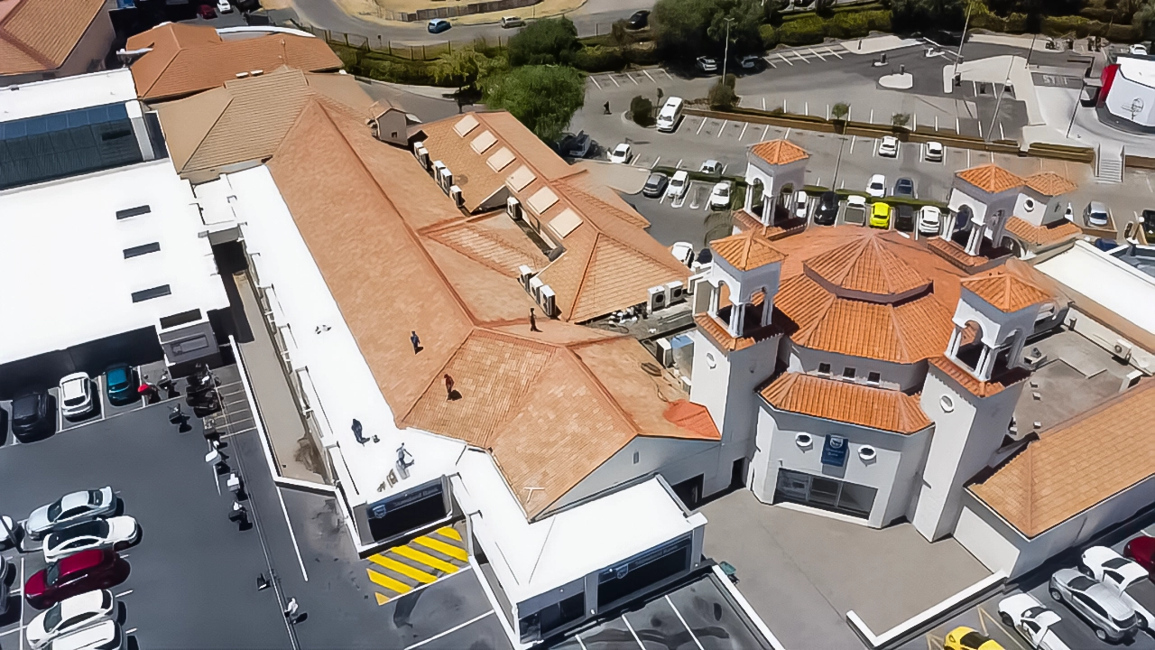 Ridge tile repair restoration industrial building