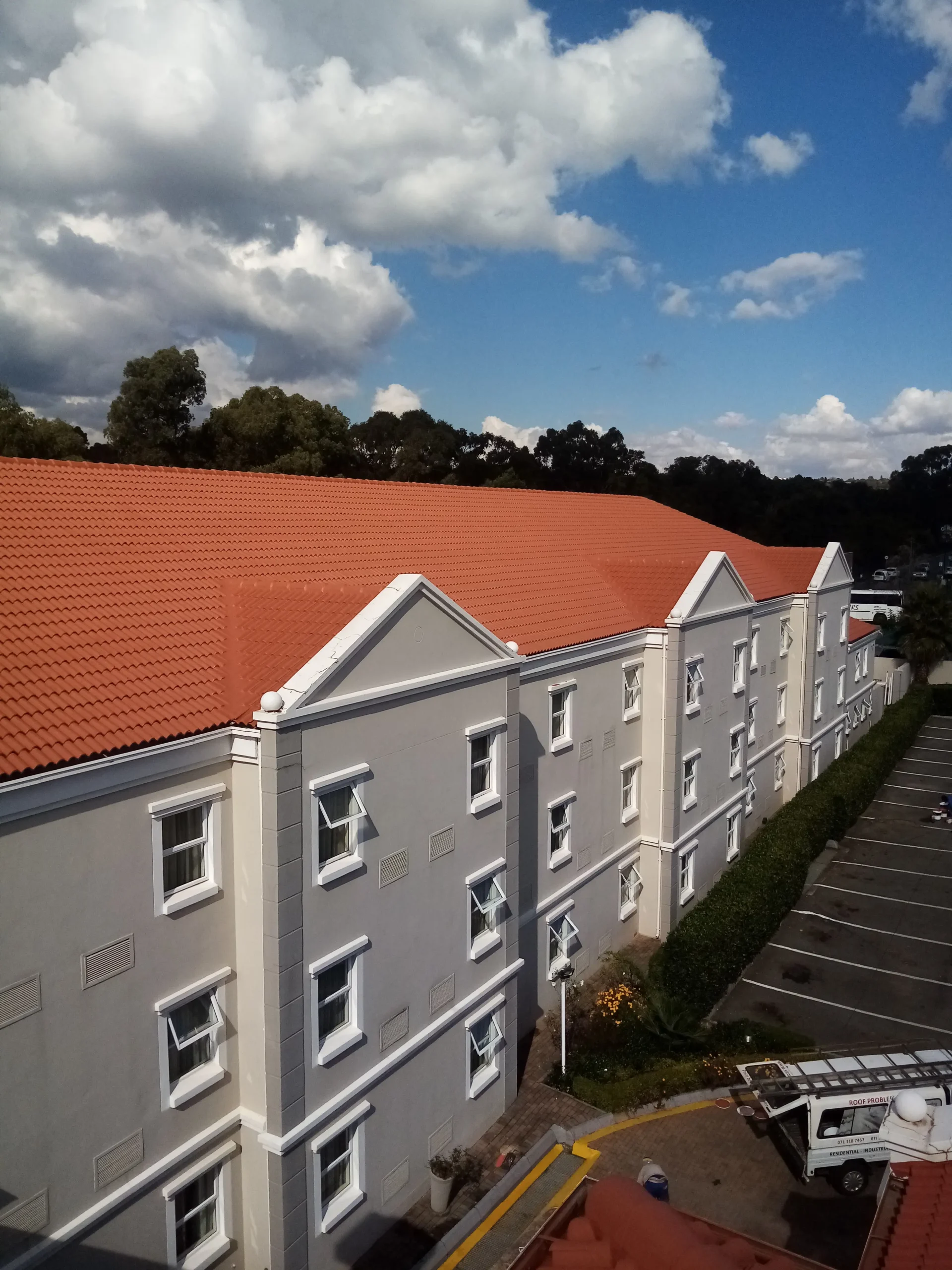 Sicon Group tile roofing team on site South Africa