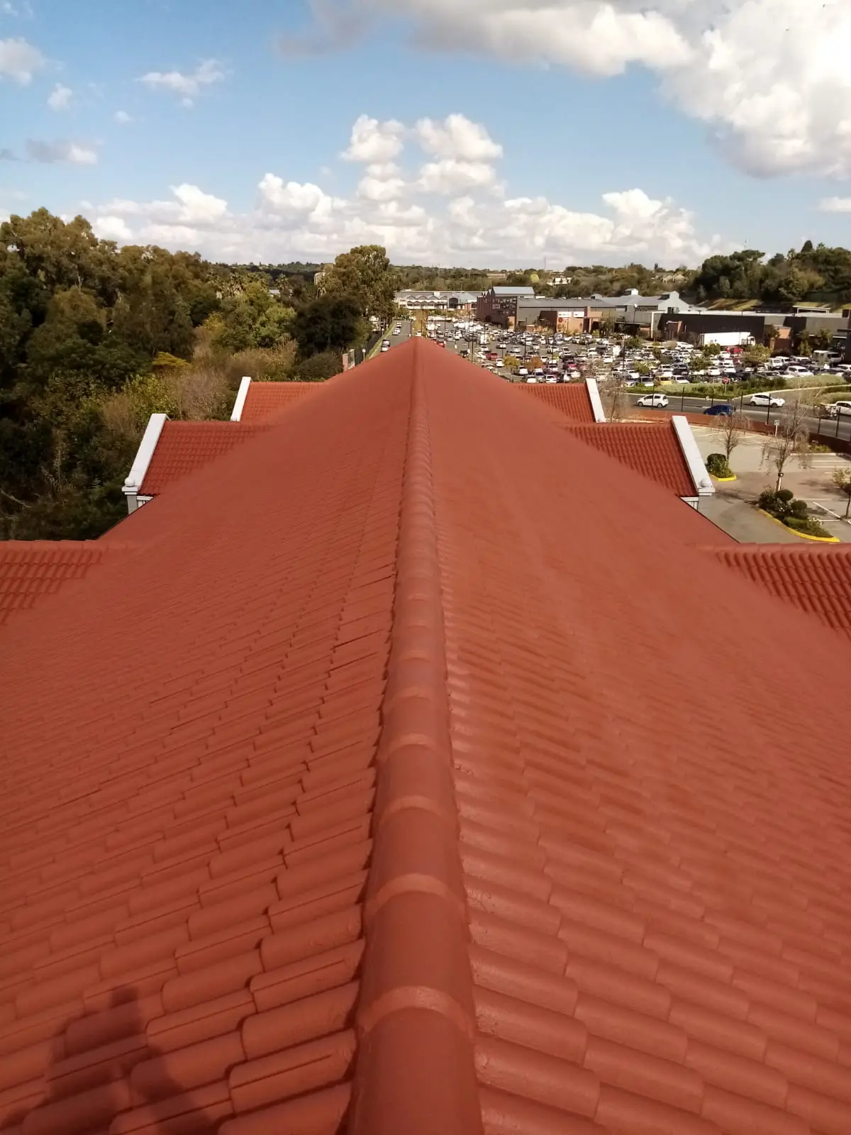 Sicon Group tile roofing specialists on site South Africa